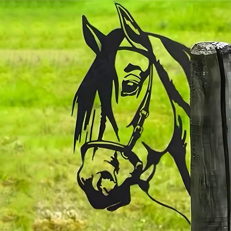 🔥Clearance Sale🔥Funny Farm Peeping Animal Metal Art(Buy 4 Free Shipping)