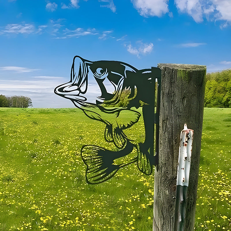 🔥Clearance Sale🔥Funny Farm Peeping Animal Metal Art(Buy 4 Free Shipping)