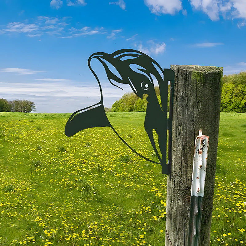 🔥Clearance Sale🔥Funny Farm Peeping Animal Metal Art(Buy 4 Free Shipping)