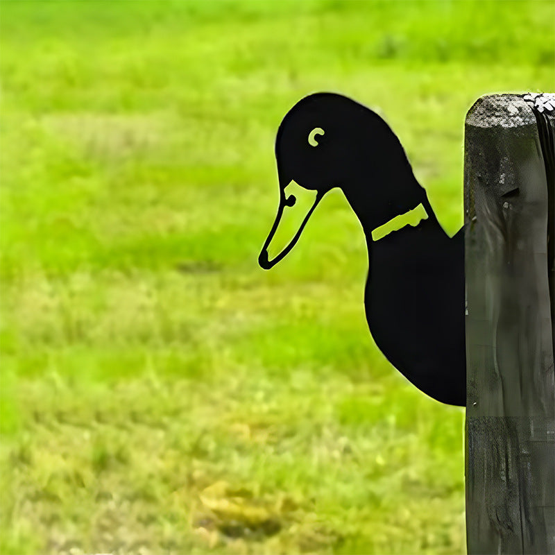 🔥Clearance Sale🔥Funny Farm Peeping Animal Metal Art(Buy 4 Free Shipping)