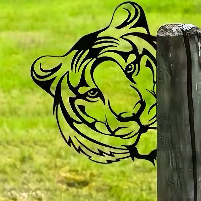 🔥Clearance Sale🔥Funny Farm Peeping Animal Metal Art(Buy 4 Free Shipping)