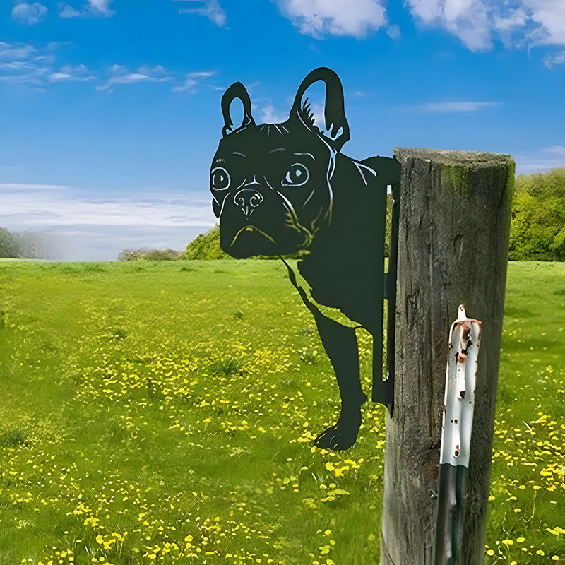 🔥Clearance Sale🔥Funny Farm Peeping Animal Metal Art(Buy 4 Free Shipping)