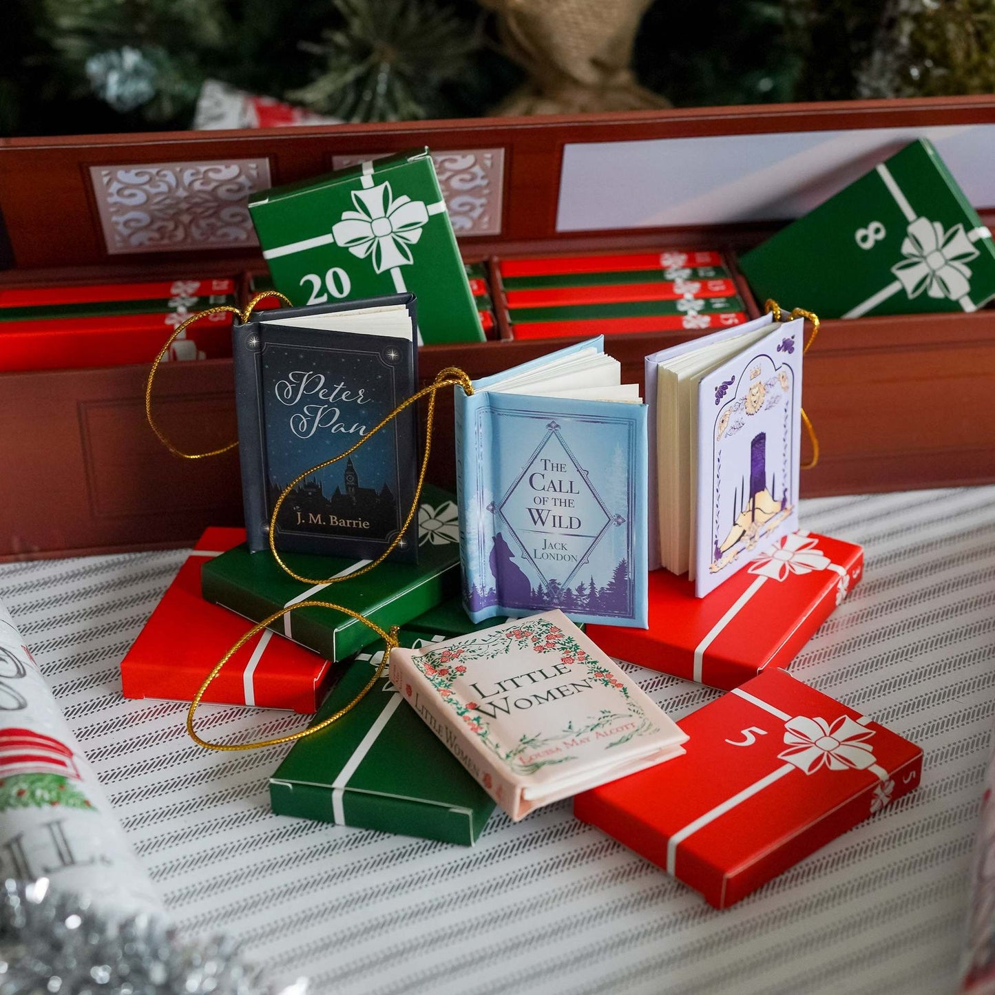 🔥Big Promotion 49% OFF💥Mini Book Ornament Advent📚