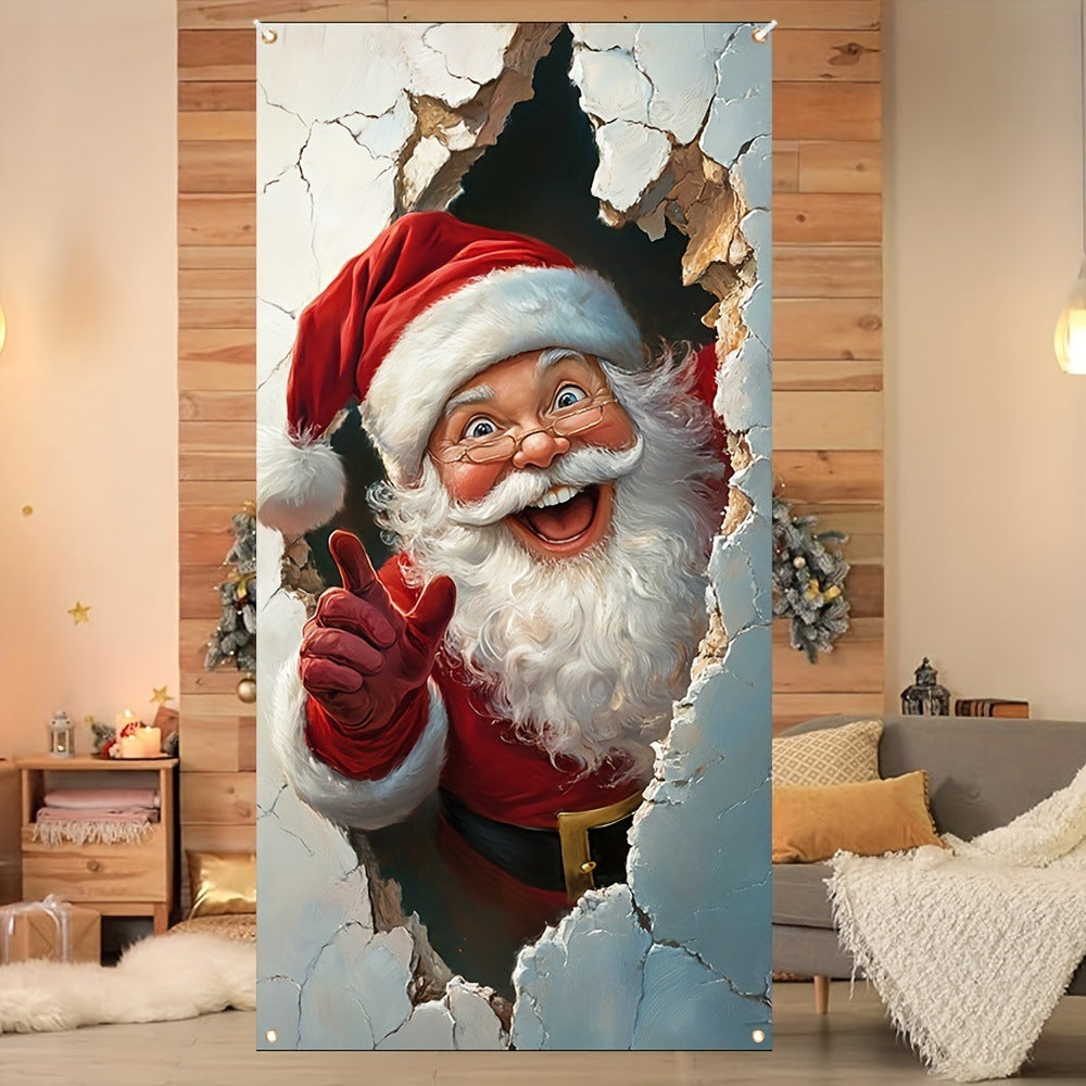 🎅Christmas Hot Sale-50% OFF🎁Santa Claus Door Frame Banner