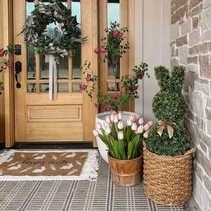 🎁Christmas Hot Sale 49% OFF🌳🐇36“ Artisan-Crafted Bunny Topiary Trees💥