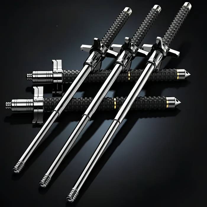 🎉Limited Time 49% OFF🔥Improved Self-Defense, Automatically Retractable Hiking Stick