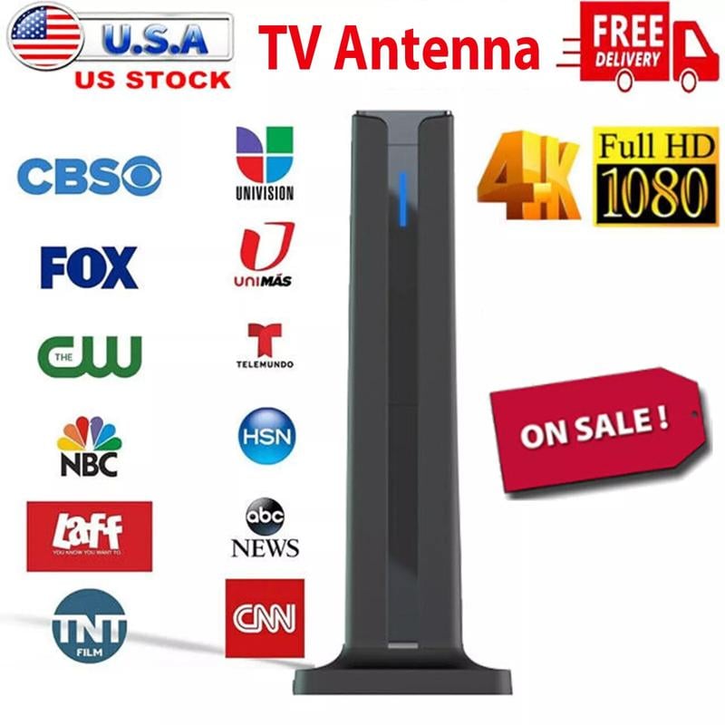 🔥Limited Time 50% OFF🔥TV Antenna Digital HD Antena Indoor HDTV 1080P 4K Long Range
