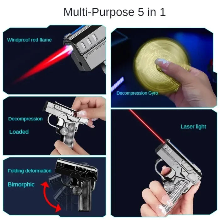 🔥49% OFF Hot Sale🔥Multi-Functional Foldable Windproof Lighter