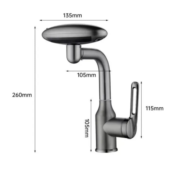 🔥Summer Hot Sale 49% OFF🔥4 Modes Splash Proof Rotatable Rotary Faucet