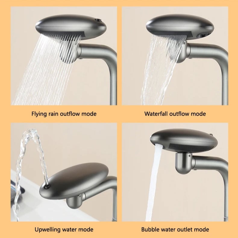 🔥Summer Hot Sale 49% OFF🔥4 Modes Splash Proof Rotatable Rotary Faucet