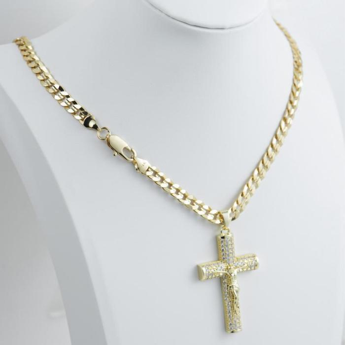 💖Mother's Day sales 49% OFF💖Holylegend 14k Gold-Rope Chain with Jesus Christ Crucifix