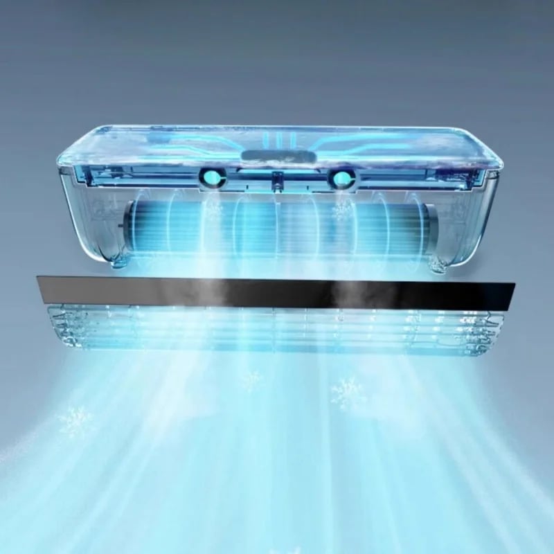 🔥Summer Bash 49% OFF🌊Wireless Rechargeable Air Conditioner|20W 6000mAh AC with Remote Control(One-year warranty)✅