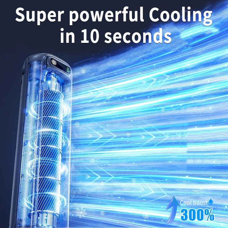 🔥Summer Bash 49% OFF🌊Wireless Rechargeable Air Conditioner|20W 6000mAh AC with Remote Control(One-year warranty)✅