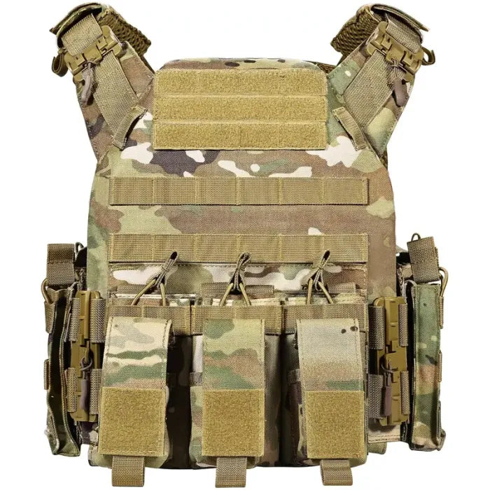 🔥Limited Time 50% OFF🔥GFIRE Quick Release Plate Carrier Vest Molle Vest Adjustable Breathable