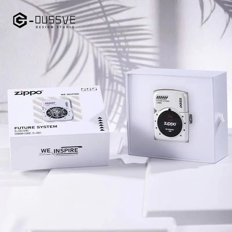 🔥Limited Time 50% OFF🔥Lighter Genuine Intelligent Creative Touch Screen Intelligent Windproof Kerosene Lighter