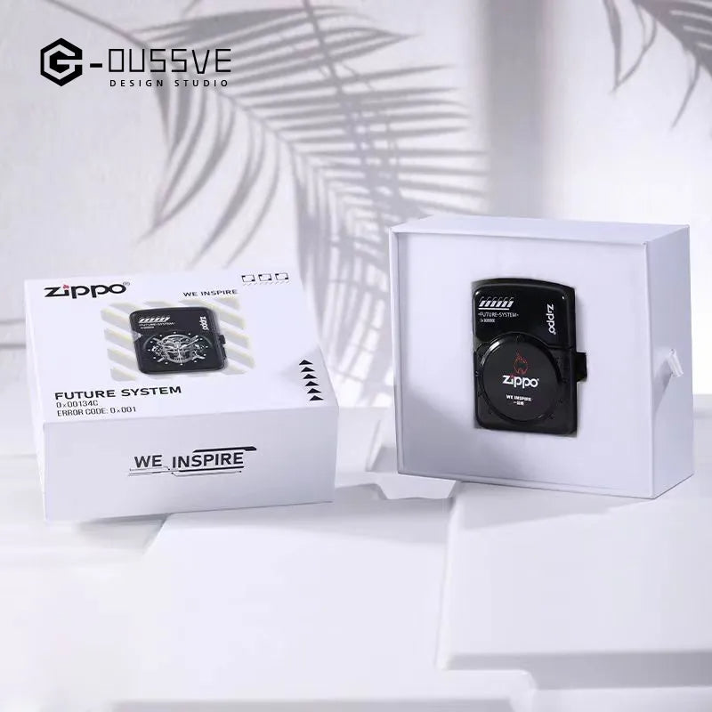 🔥Limited Time 50% OFF🔥Lighter Genuine Intelligent Creative Touch Screen Intelligent Windproof Kerosene Lighter