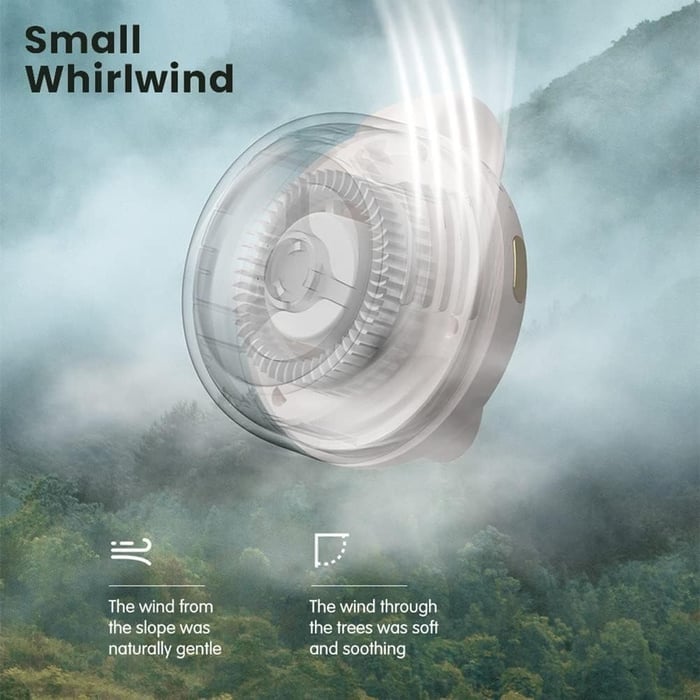 🔥Summer Bash 49% OFF🌊Portable Silent Mini Bladeless Electric Fan