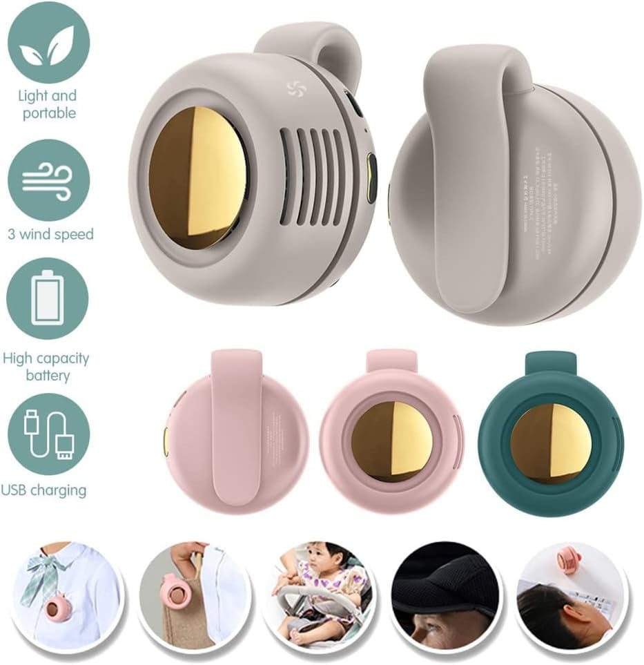 🔥Summer Bash 49% OFF🌊Portable Silent Mini Bladeless Electric Fan