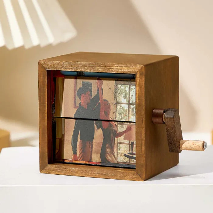 💖Flip Photo Box – Customizable Memory Album💖