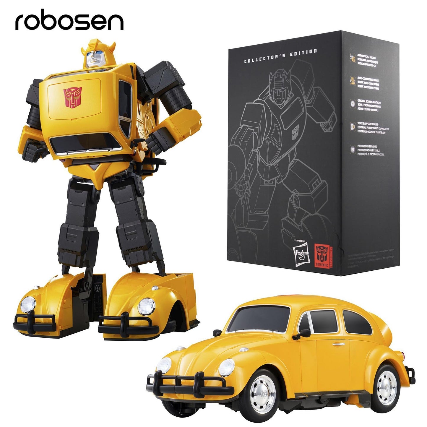 🎁Children's Day Special Offer🔥Transformers Bumblebee G1 Flagship Series, Auto-Converting Robot