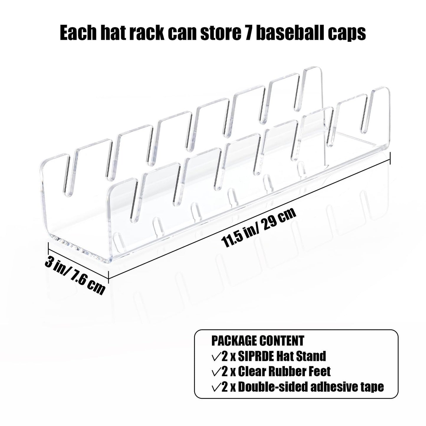 🔥Hot Sale 49% OFF🔥Acrylic Hat Display Stand
