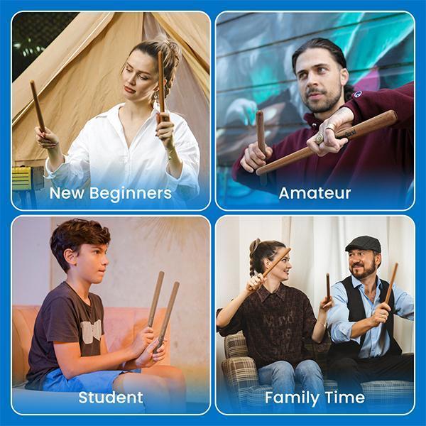 🔥Limited Time 50% OFF⚡Electric Air Drum Sticks, Pedals, Bluetooth and 8 Sounds, USB MIDI Function🥁