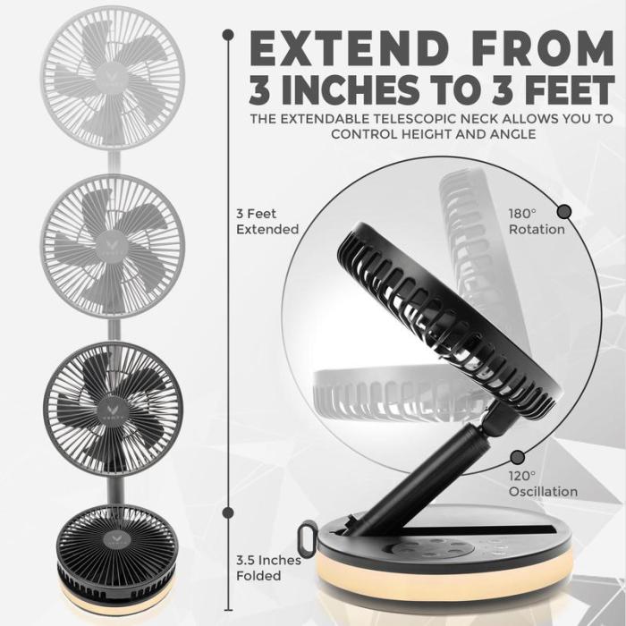 š„Limited Time 50% OFFā”Portable Wireless Battery Operated Fan