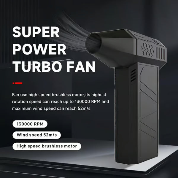 ✨Hot Sale 49% OFF🔥130000RPM Super Power Turbo Fan