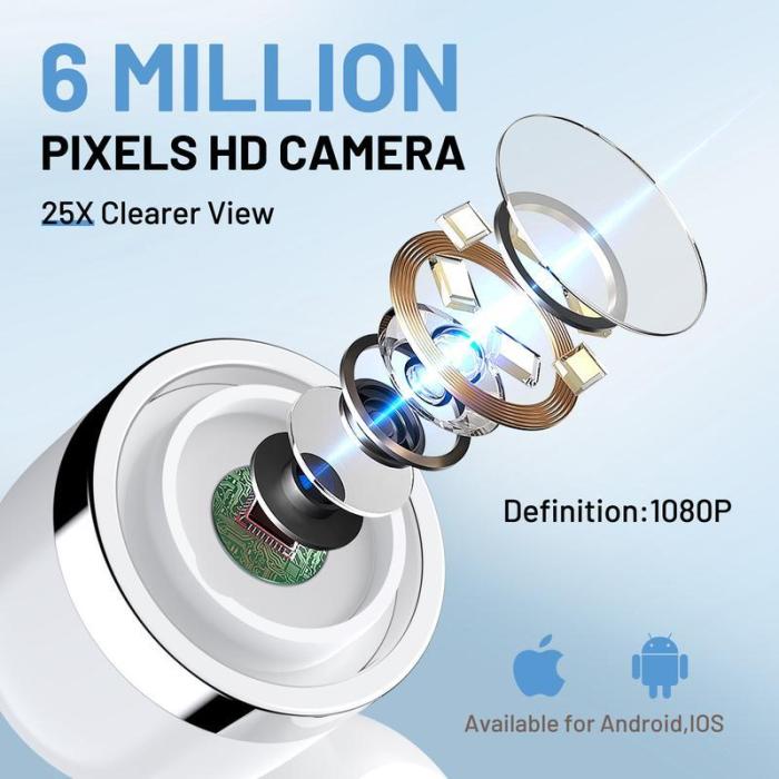 š„Limited Time 50% OFFā”Visible Exfoliator Vacuum Cleaner, Skin Scrubber with Camera