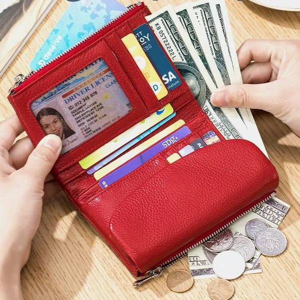 🔥Summer Hot Sale 49% OFF🔥Unisex Pebble Leather Wallet