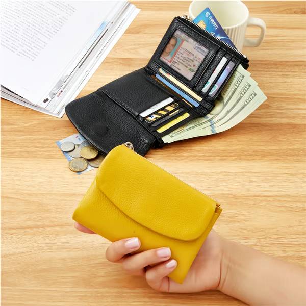 🔥Summer Hot Sale 49% OFF🔥Unisex Pebble Leather Wallet