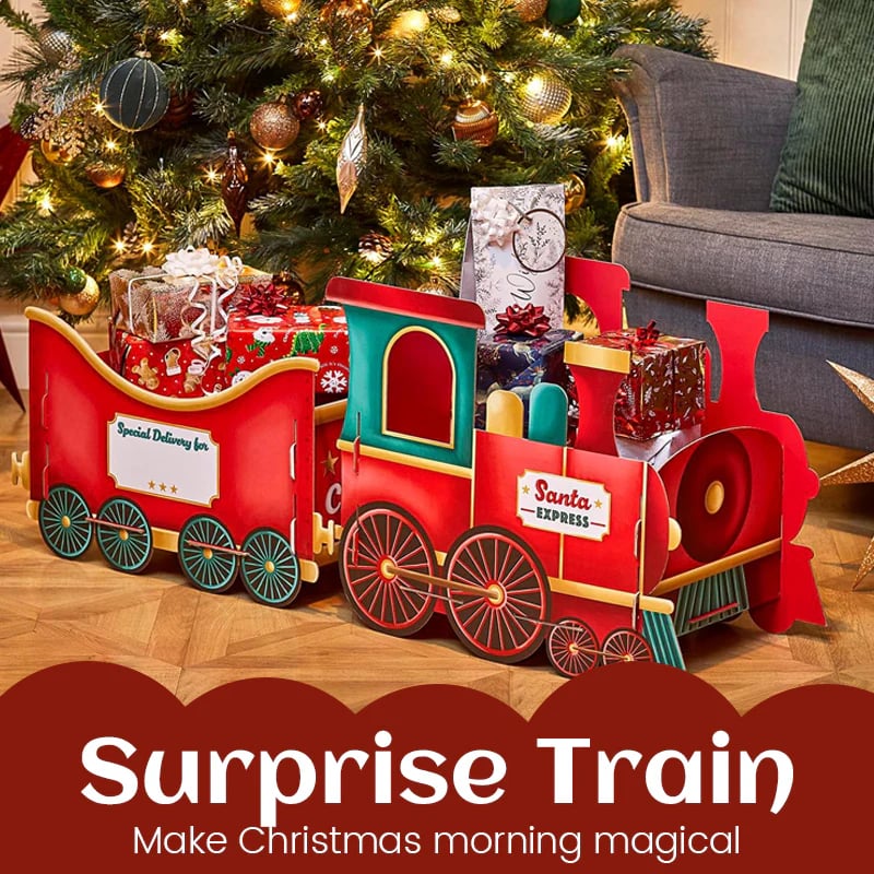 🎁 Santa’s Gift Train — Deliver Holiday Cheer in Style! 🚂🎄(Hand Folding)
