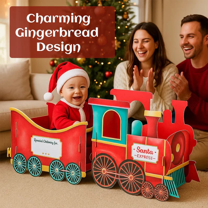 🎁 Santa’s Gift Train — Deliver Holiday Cheer in Style! 🚂🎄(Hand Folding)