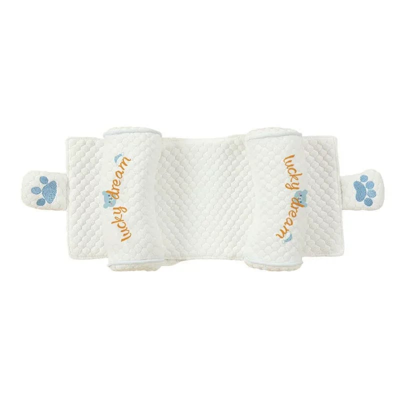 👼Premium Baby Support Pillow - Organic Cotton Infant Head Shaping Cushion