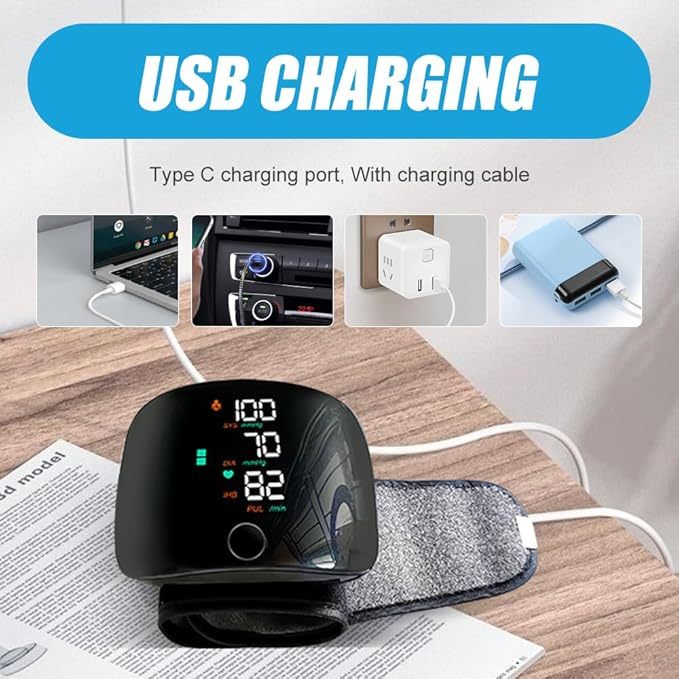 š„Black Friday Special Saleš„Wrist Blood Pressure Monitor Led Displayļ¼Best Gift For Parentsļ¼š