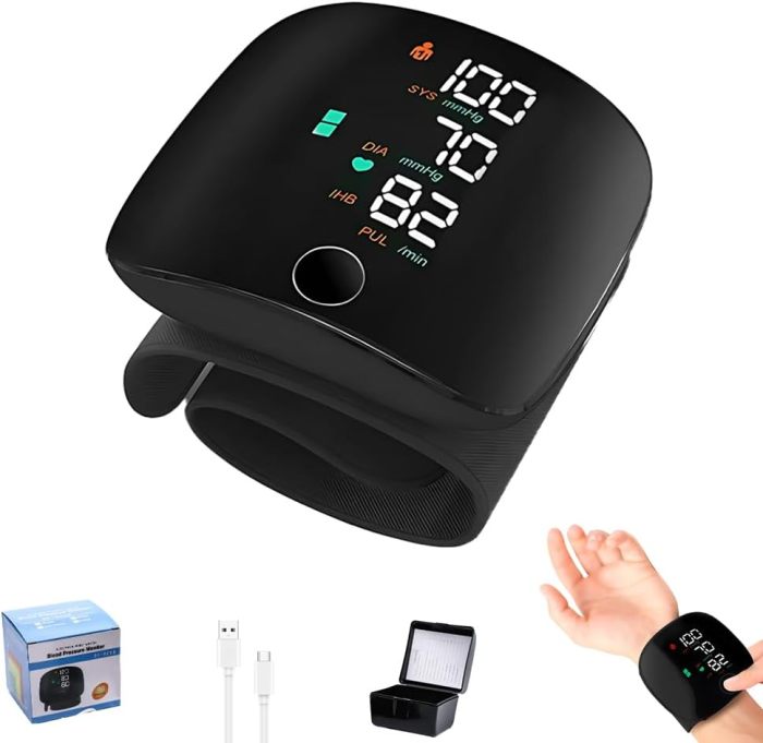 š„Black Friday Special Saleš„Wrist Blood Pressure Monitor Led Displayļ¼Best Gift For Parentsļ¼š