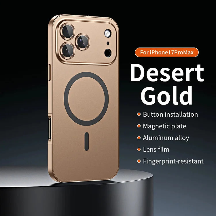 iPhone 17 Series Latest Color Aluminum Frame Magnetic Cover