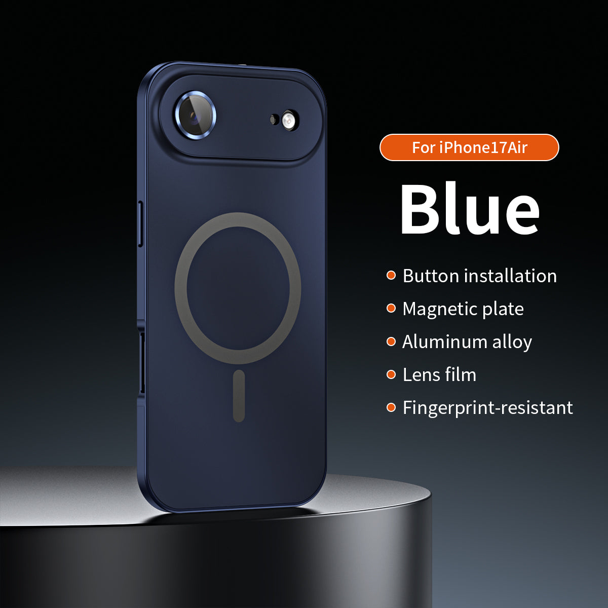 iPhone 17 Series Latest Color Aluminum Frame Magnetic Cover
