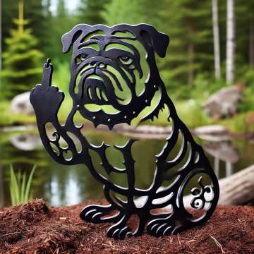 🔥Clearance Sale🔥Funny Farm Peeping Animal Metal Art(Buy 4 Free Shipping)