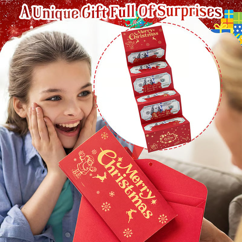 🏆Flash Sale⚡ 50K+ SOLD! Almost Gone-🎅💸2025 New Creative Christmas Cash Surprise Envelope
