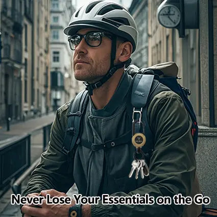 3 In 1 new multifunctional Retractable Pull Reel CarabinerKeychain