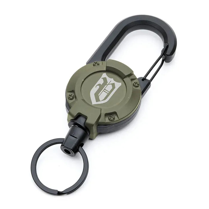 3 In 1 new multifunctional Retractable Pull Reel CarabinerKeychain