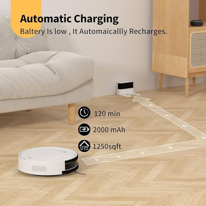 ๐ฅLimited Time 50% OFFโก3-in-1 Intelligent Automatic Mopping Wet&Dry and Pet Hair Removal Robot