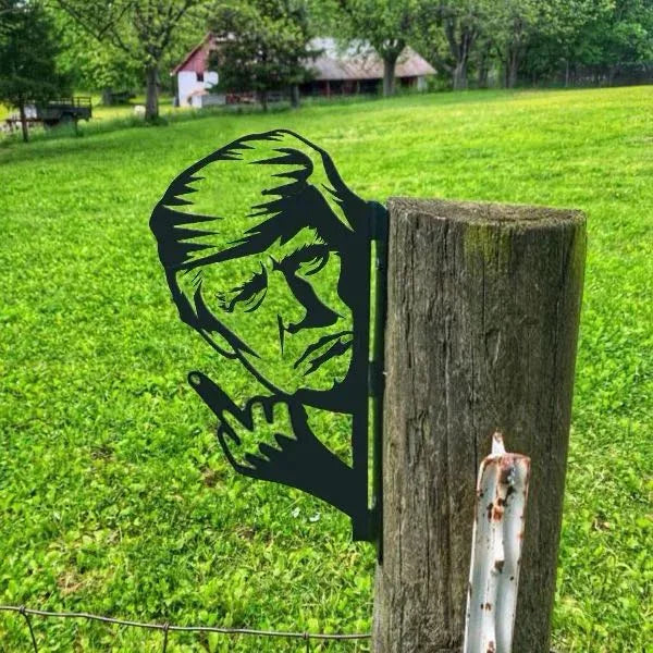 🔥Clearance Sale🔥Funny Farm Peeping Animal Metal Art(Buy 4 Free Shipping)