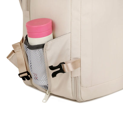 ✨LAST DAY 49% OFF🔥🎒Grey Leather Waterproof Anti-Theft Business Backpack - Large Travel & Hiking Carry-On for Men ✈️