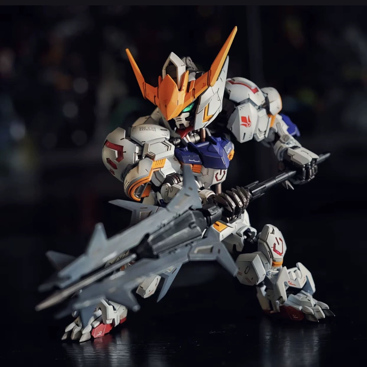 🔥Limited Time 50% OFF🔥Master Grade SD MGSD GUNDAM BARBATOS, Mobile Suit Gundam Assemble Model Kit