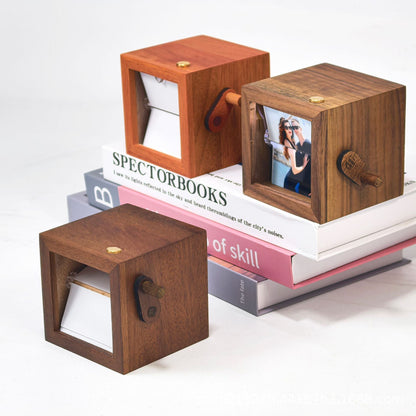 💖Flip Photo Box – Customizable Memory Album💖