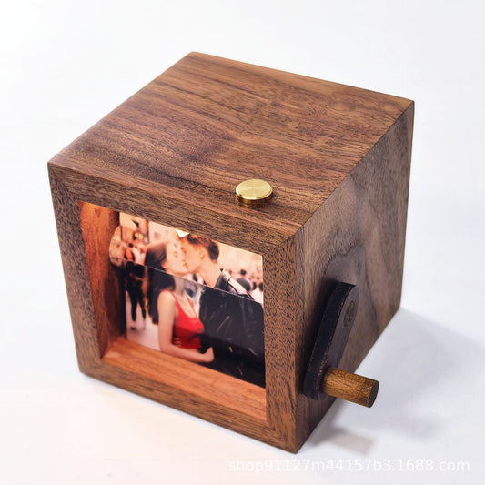 💖Flip Photo Box – Customizable Memory Album💖
