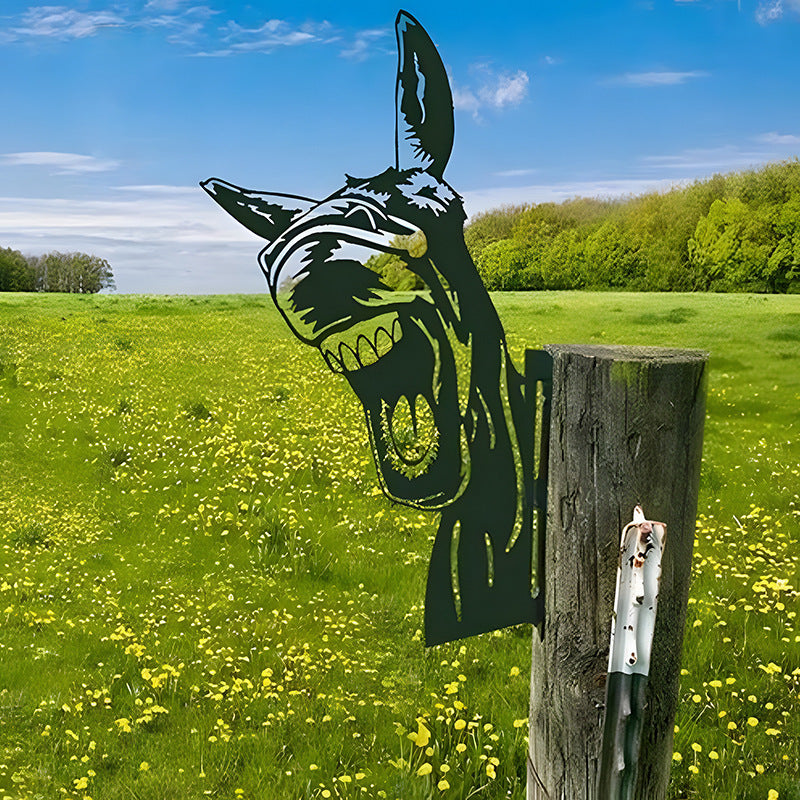 🔥Clearance Sale🔥Funny Farm Peeping Animal Metal Art(Buy 4 Free Shipping)