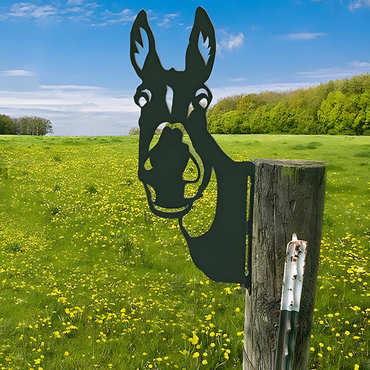 🔥Clearance Sale🔥Funny Farm Peeping Animal Metal Art(Buy 4 Free Shipping)